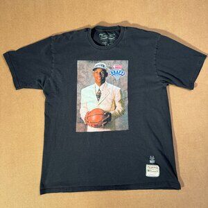Ray Allen Bucks Hardwood Classics Nostalgia T-Shirt | Black | Size XL